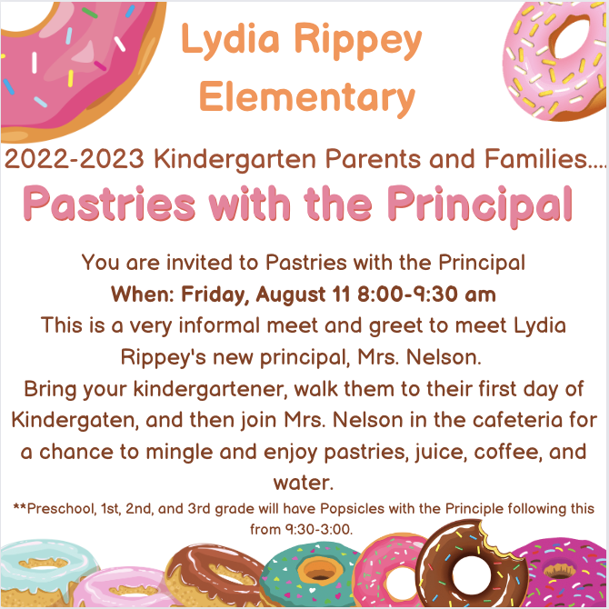 Pastries with Principal